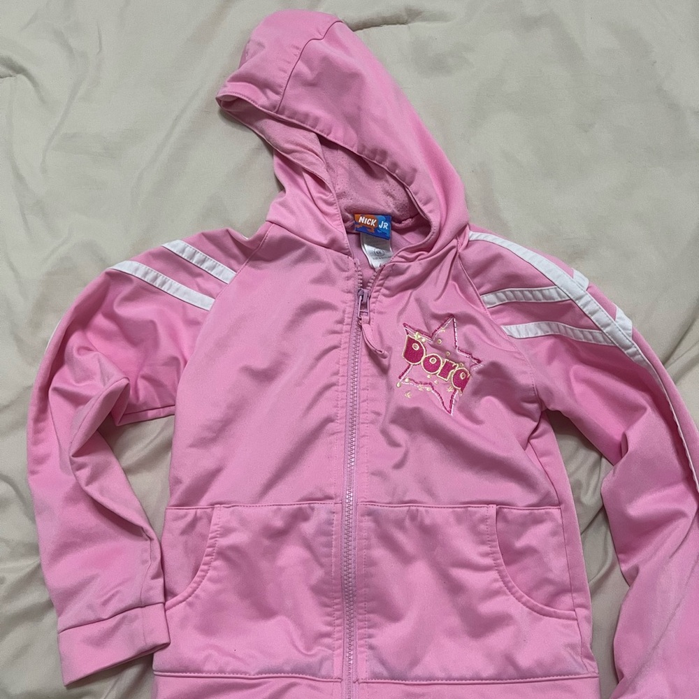 Pink Dora Kids Hoodie Nickelodeon